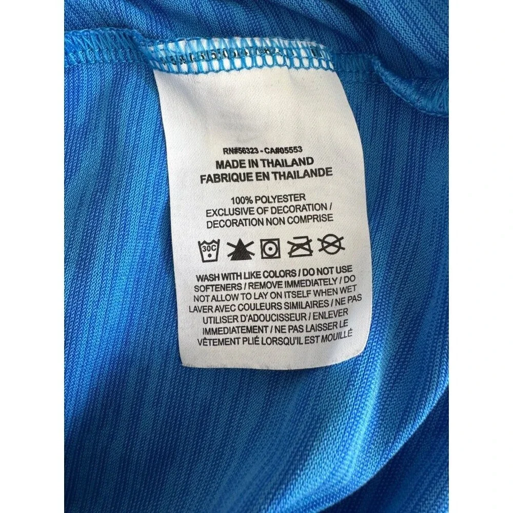 Nike Dri-FIT Tank Top XL Blue Heathered Racerback Run Club‎
